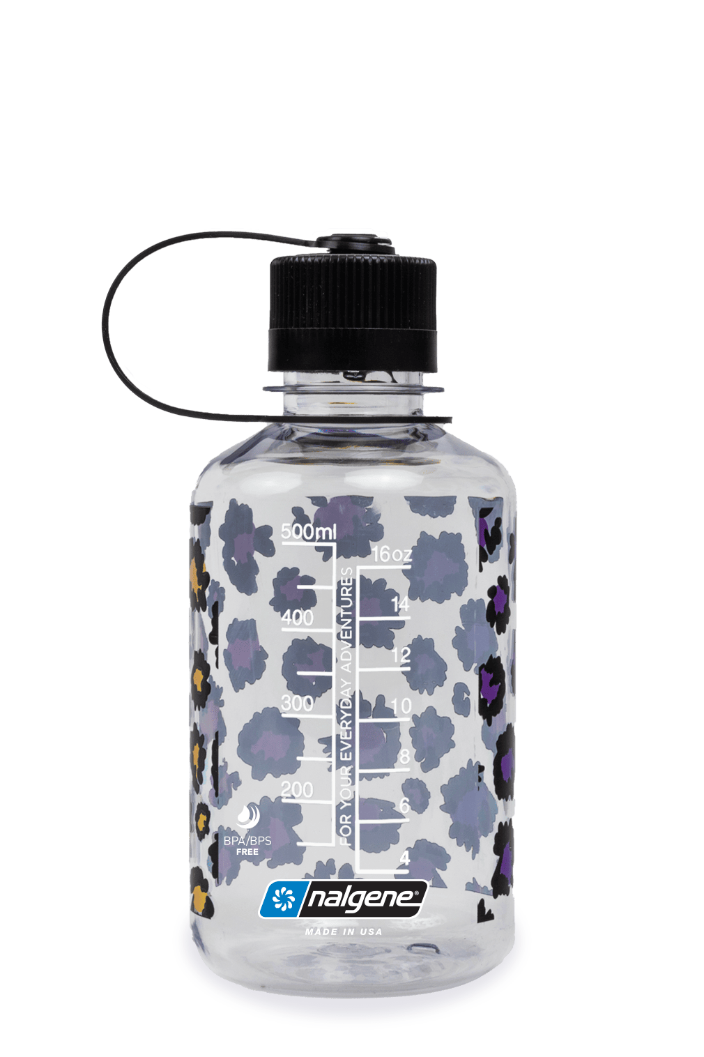 Nalgene product view: 16oz Narrow Mouth Animal Print Bottles S1 — 16oz Narrow Mouth Animal Print Bottles