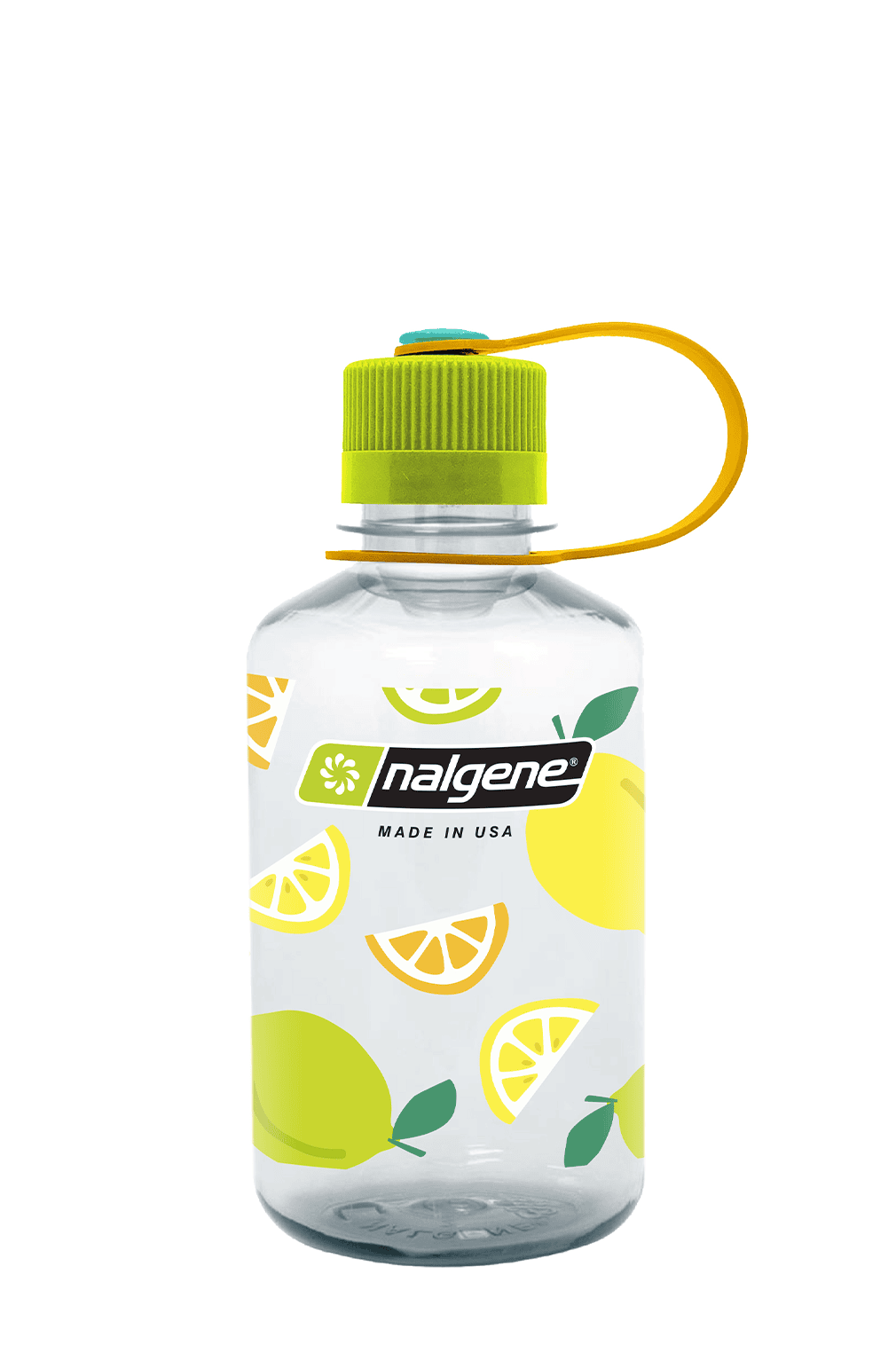Nalgene product view: 16oz Narrow Mouth Fruit Print Bottles W3 — 16oz Narrow Mouth Fruit Print Bottles