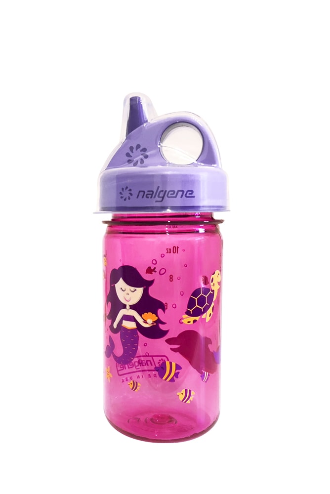 Nalgene product detail: 12oz Kids Grip-N-Gulp with Graphics H2 — 12oz Kids Grip-N-Gulp with Graphics