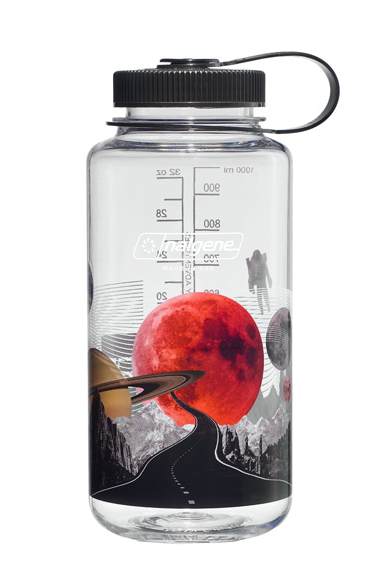Nalgene product view: 32oz Wide Mouth Surrealist Bottles L1 — 32oz Wide Mouth Surrealist Bottles
