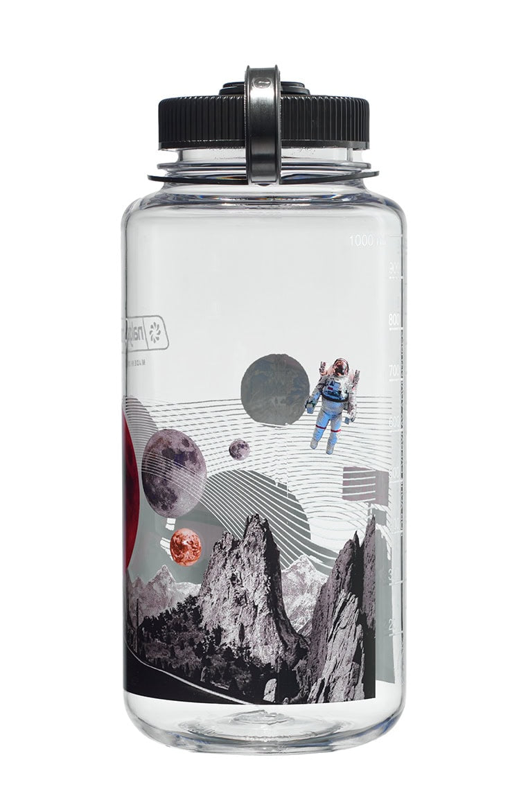 Nalgene product view: 32oz Wide Mouth Surrealist Bottles L1 — 32oz Wide Mouth Surrealist Bottles