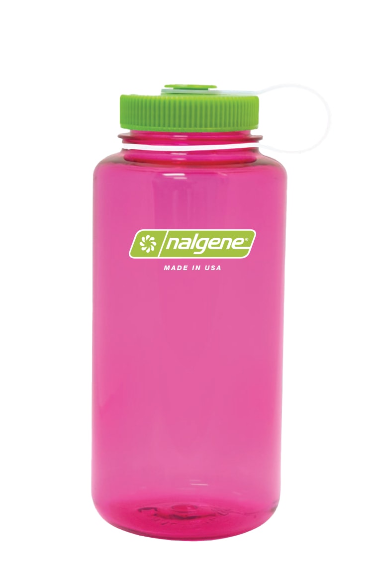 Nalgene product image: 32oz Wide Mouth Becca Pink Bottle R0 — 32oz Wide Mouth Becca Pink Bottle