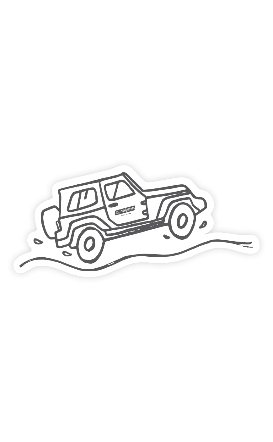 Nalgene product detail: SUV Sticker B6 — SUV Sticker