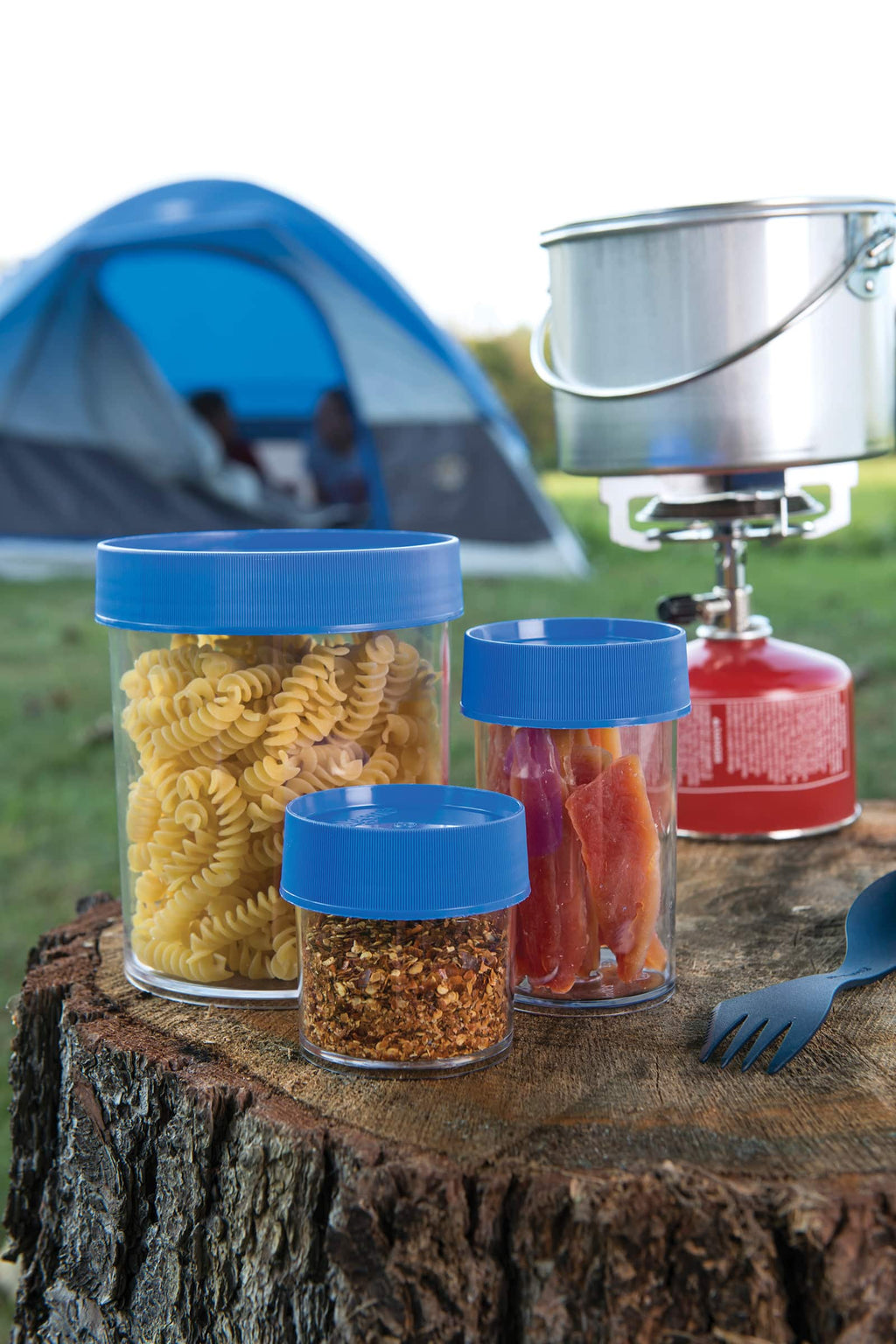 Nalgene product detail: 32oz Storage Jar – Blue Lid R9 — 32oz Storage Jar – Blue Lid