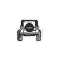 Nalgene product image: Four Wheeling Sticker X4 — Four Wheeling Sticker