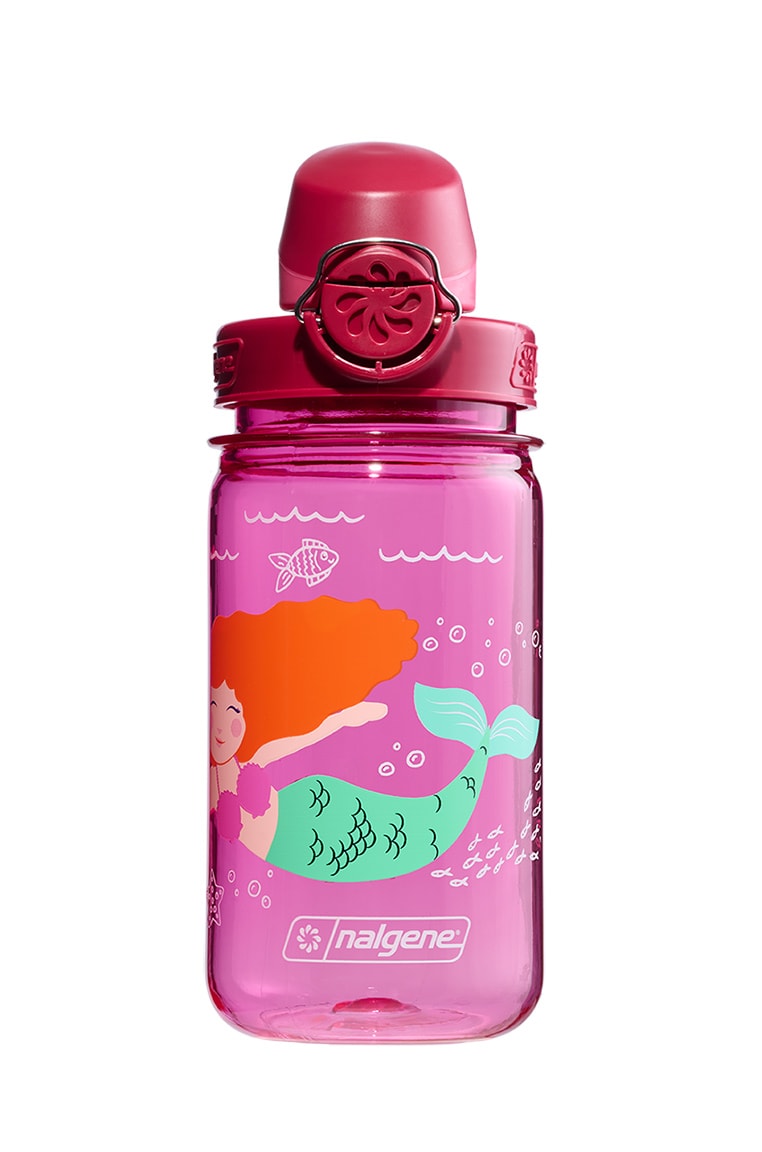 Nalgene product image: 12oz On-The-Fly Kids Lock-Top Bottle with Graphics Z0 — 12oz On-The-Fly Kids Lock-Top Bottle with Graphics