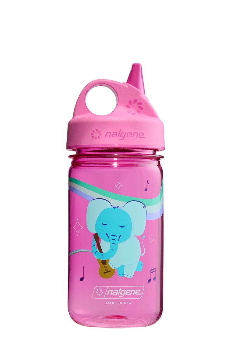 Nalgene product image: 12oz Kids Grip-N-Gulp with Graphics H2 — 12oz Kids Grip-N-Gulp with Graphics