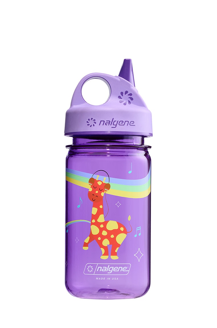 Nalgene product detail: 12oz Kids Grip-N-Gulp with Graphics H2 — 12oz Kids Grip-N-Gulp with Graphics