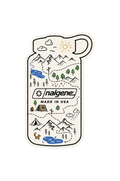 Nalgene Bottle Map Sticker — Nalgene Bottle Map Sticker I4