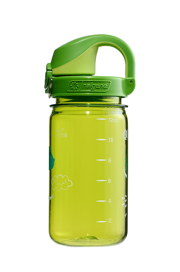 Nalgene product detail: 12oz On-The-Fly Kids Lock-Top Bottle with Graphics Z0 — 12oz On-The-Fly Kids Lock-Top Bottle with Graphics