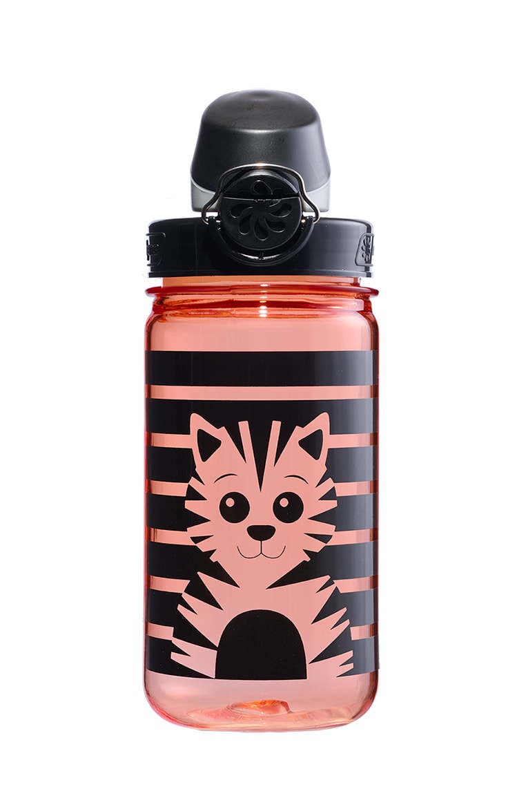 Nalgene product image: 12oz On-The-Fly Kids Lock-Top Bottle with Graphics Z0 — 12oz On-The-Fly Kids Lock-Top Bottle with Graphics