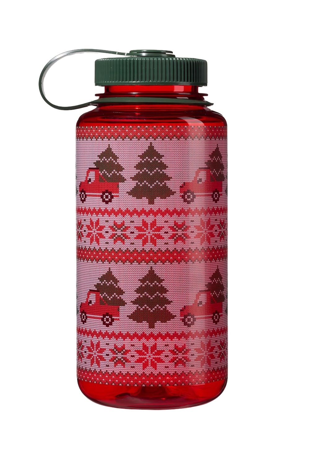 Nalgene product detail: 32oz Wide Mouth Ugly Sweater Bottle F2 — 32oz Wide Mouth Ugly Sweater Bottle