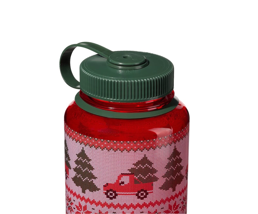 Nalgene product view: 32oz Wide Mouth Ugly Sweater Bottle F2 — 32oz Wide Mouth Ugly Sweater Bottle
